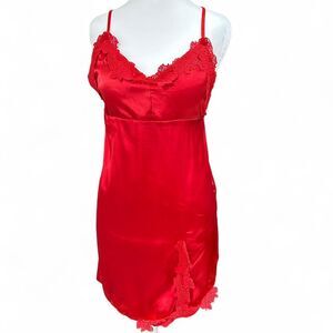 No-brand Women's Red Nightwear